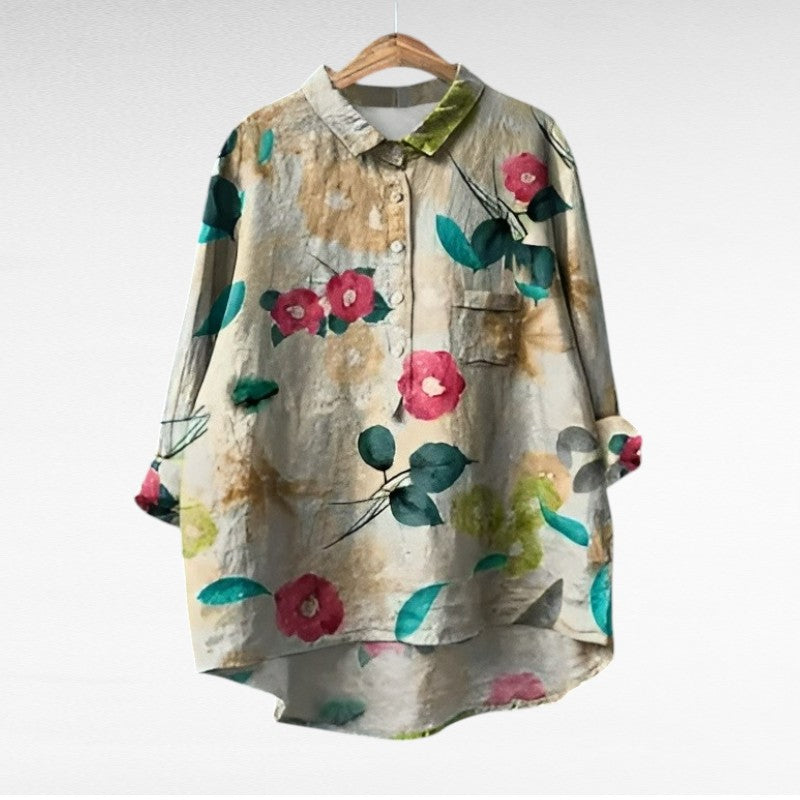 Mireva - Blouse Vintage Élégante