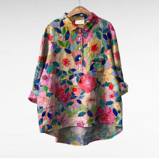 Mireva - Blouse Vintage Élégante