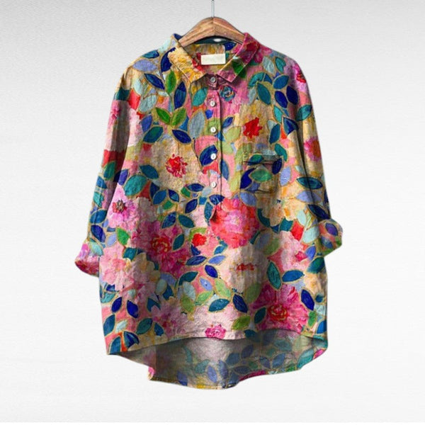 Mireva - Blouse Vintage Élégante