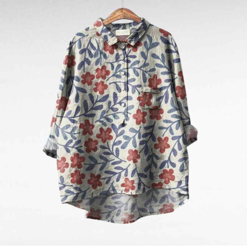 Mireva - Blouse Vintage Élégante