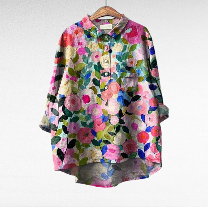 Mireva - Blouse Vintage Élégante