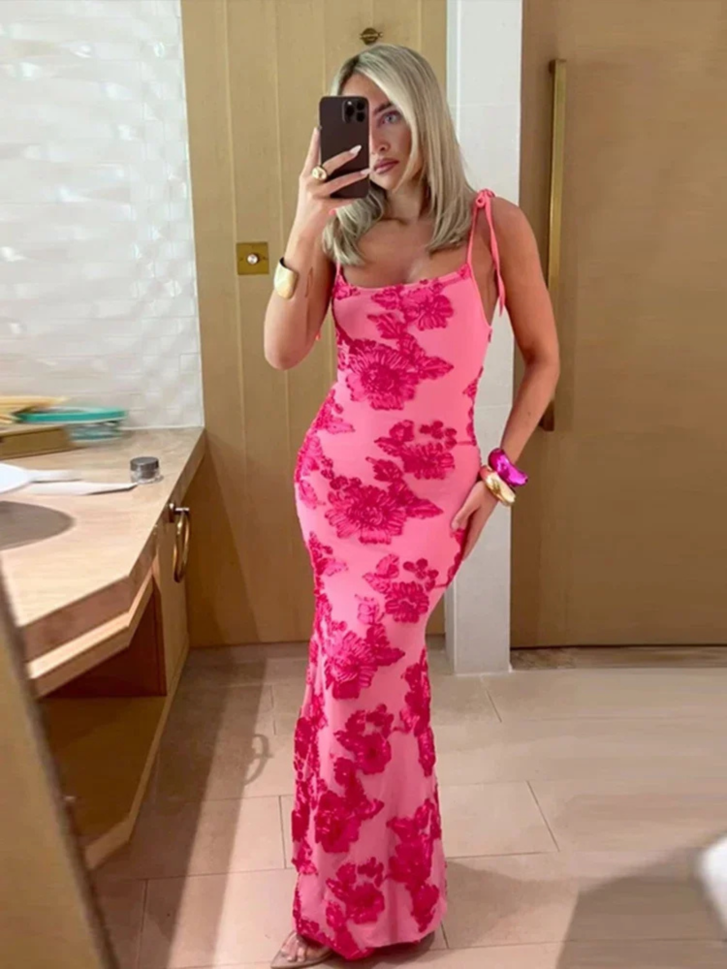 Robe Maxi Rose
