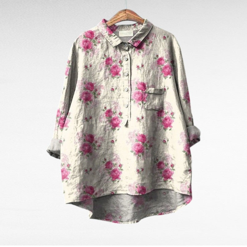 Mireva - Blouse Vintage Élégante
