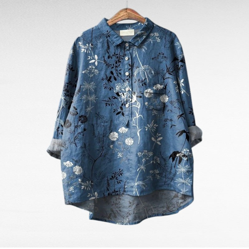 Mireva - Blouse Vintage Élégante