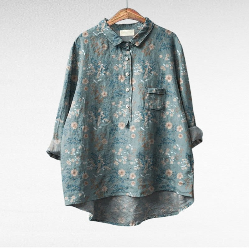 Mireva - Blouse Vintage Élégante