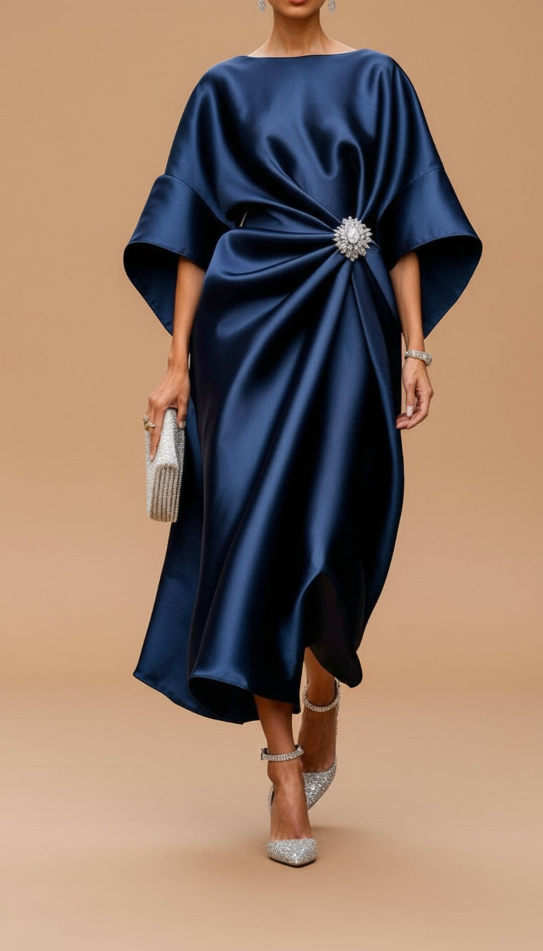 Harper™ | Robe en Satin Liquide Carmina