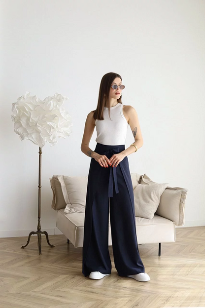 ARIANE – PANTALONS AMples EN LIN POUR FEMMES