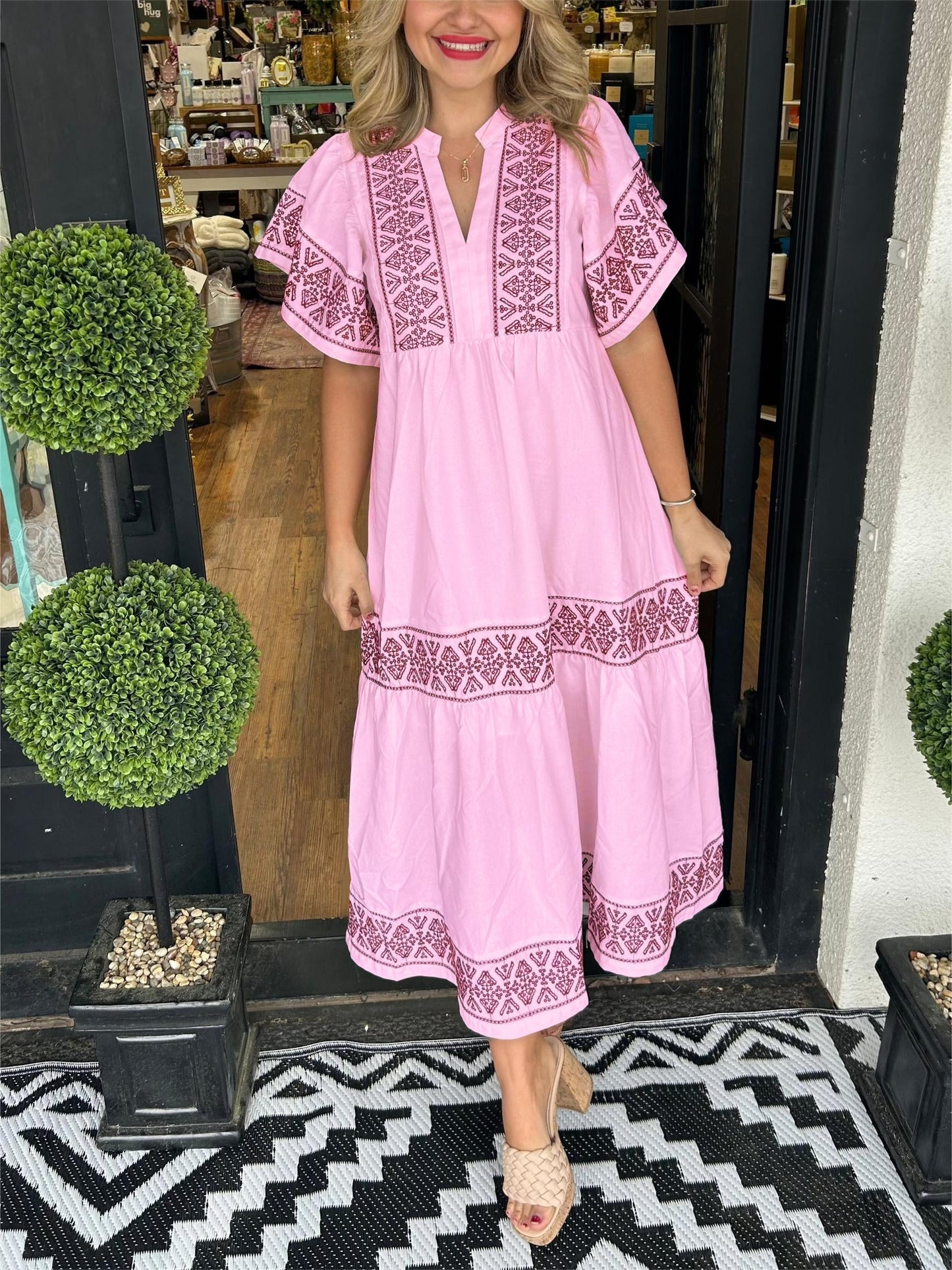 Hanna - Robe Boho Élégante