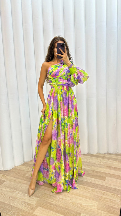 Evelyn™ | Robe Blossom Drama