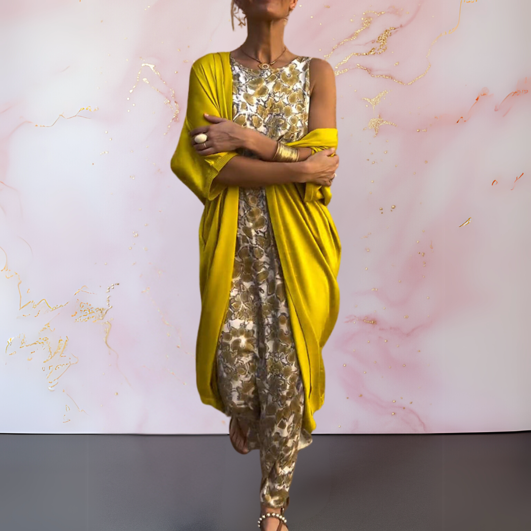 Loida - Ensemble Robe Décontracté