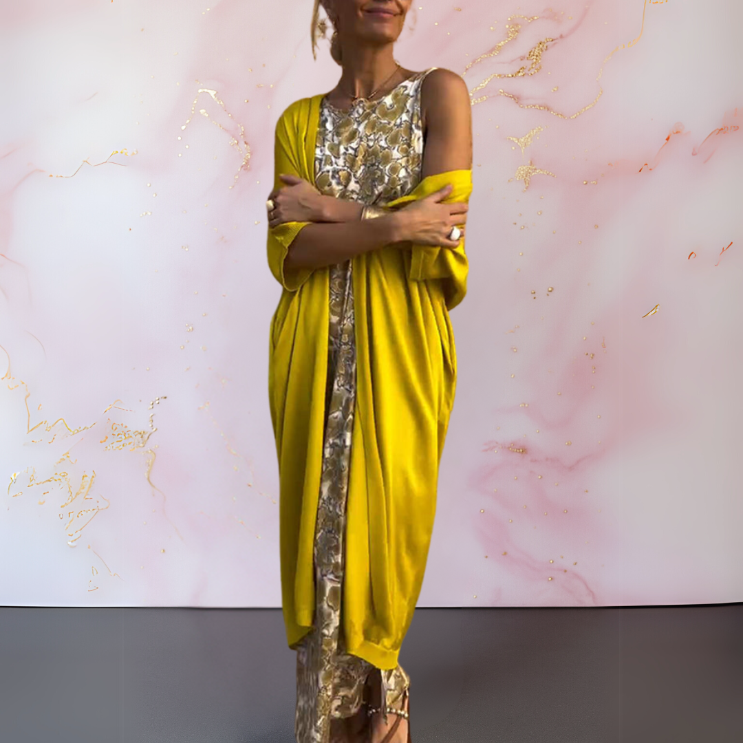 Loida - Ensemble Robe Décontracté