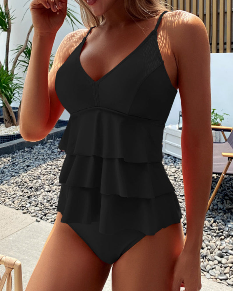Lia - Bikini avec Élégants Volants