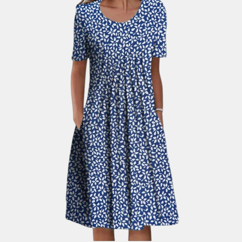 Gigi™ | Robe en Coton avec Couverture au Niveau du Ventre