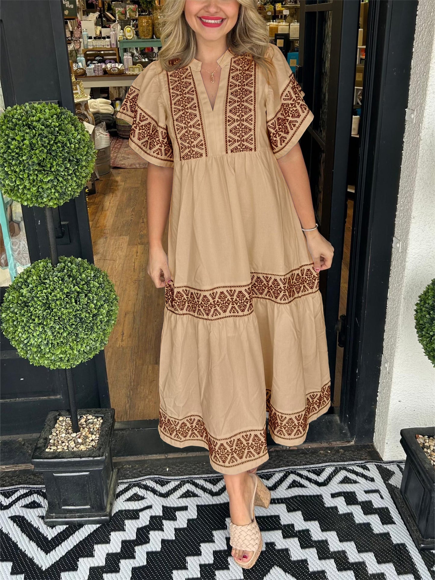 Hanna - Robe Boho Élégante