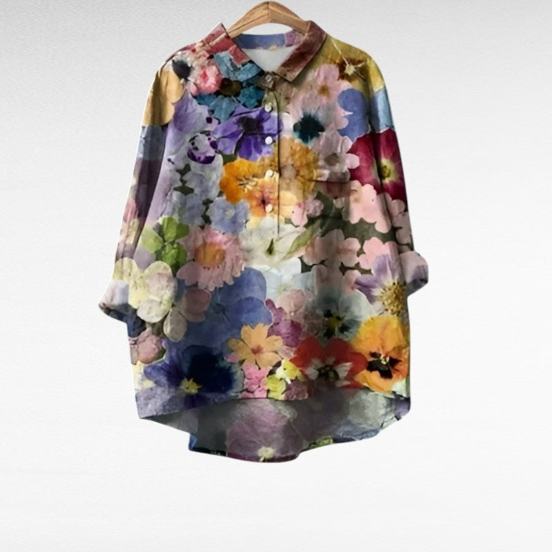 Mireva - Blouse Vintage Élégante