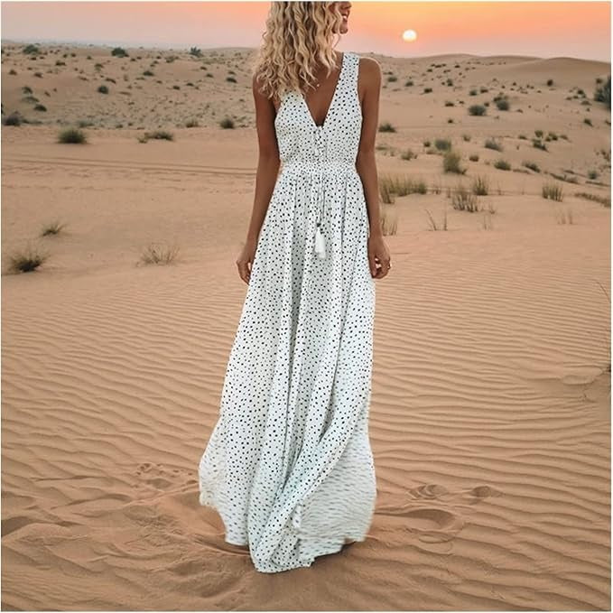 Gayle - Robe Maxi Bohémienne