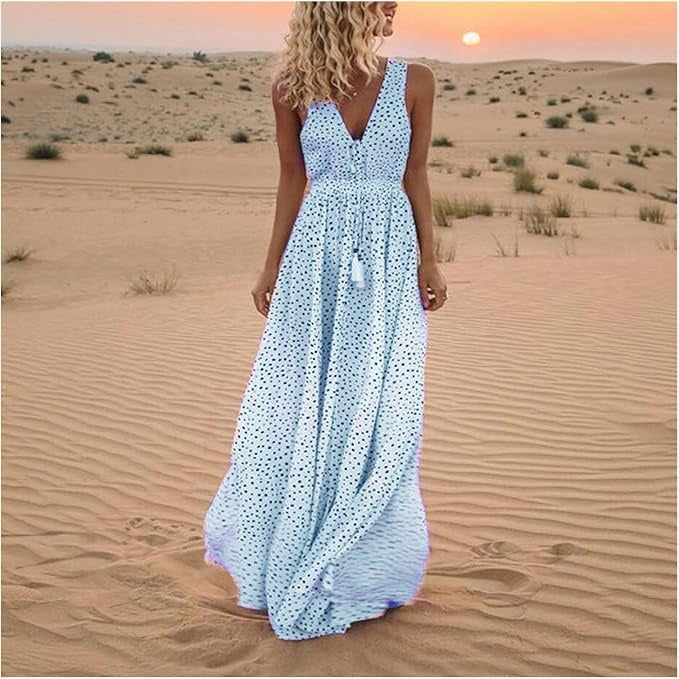 Gayle - Robe Maxi Bohémienne