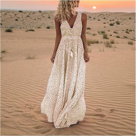 Gayle - Robe Maxi Bohémienne