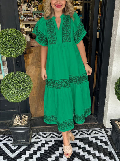 Hanna - Robe Boho Élégante