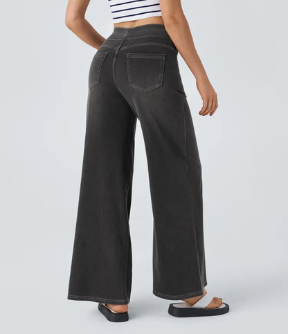 Solène - Jeans à Jambe Large Fit Relaxed