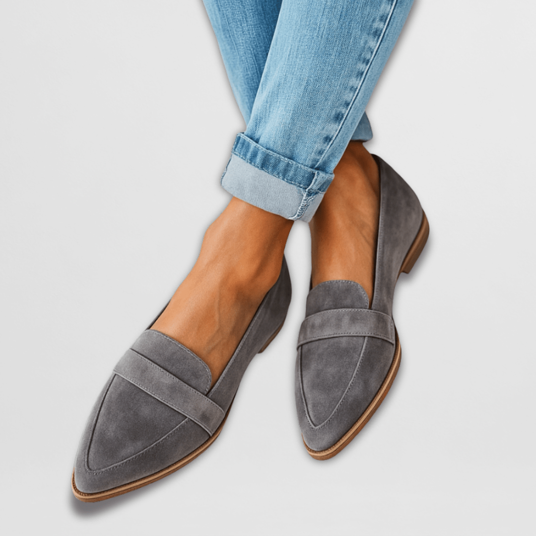 Helen | Mocassins en doux cuir suédé