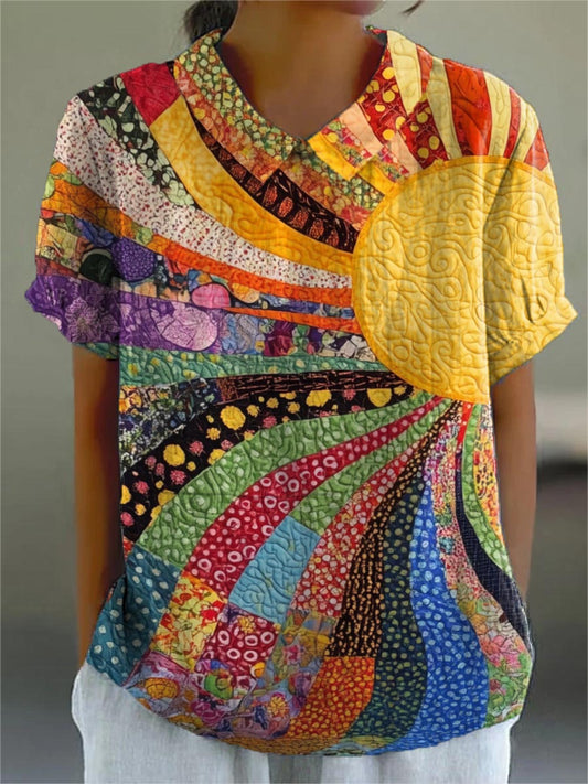 Maine | Chemise Patchwork Sol