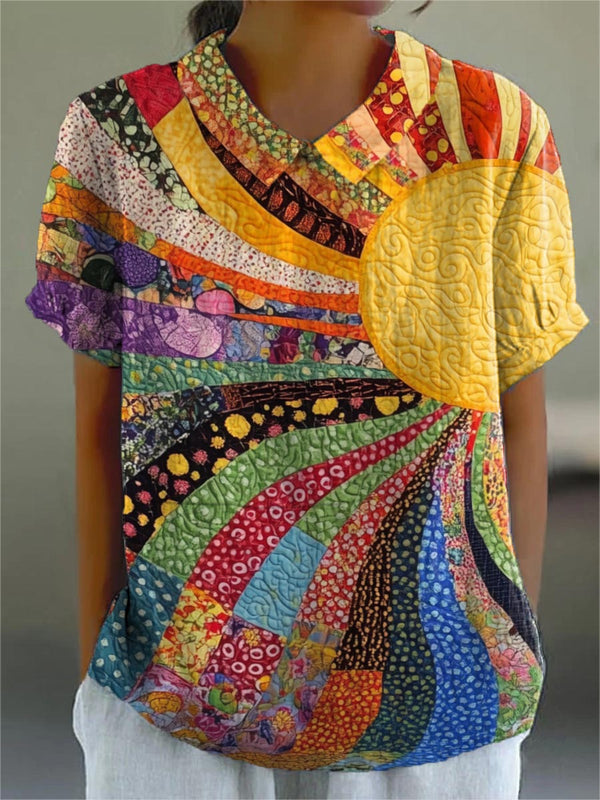 Maine | Chemise Patchwork Sol