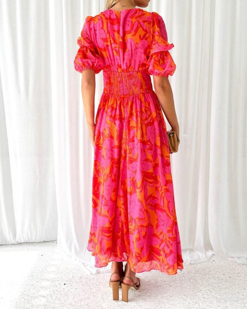 Zeria - Robe Radieuse Tropicale