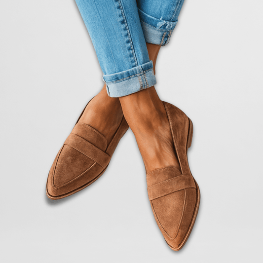 Helen - Mocassins en daim doux