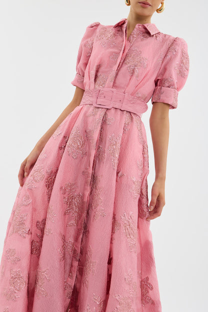 Anabella - Robe Courte à Manches Bouffantes