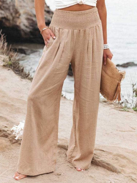THALIORA – PANTALONS REMI À Jambe Longue