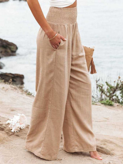 THALIORA – PANTALONS REMI À Jambe Longue