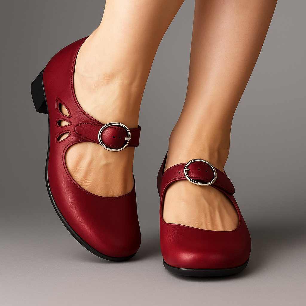 Denisa™ - Sandales en cuir orthopédiques