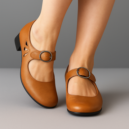 Denisa™ - Sandales en cuir orthopédiques