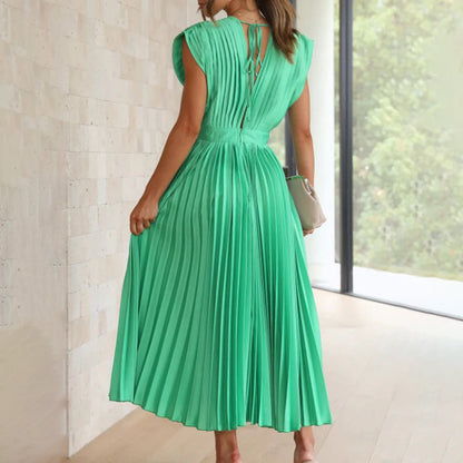 Marni™ | Robe Midi Plissée Intemporelle