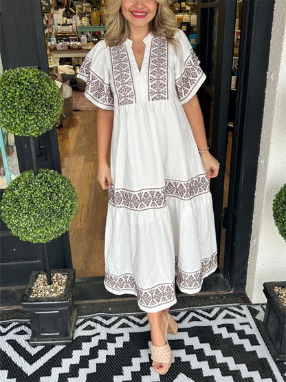 Hanna - Robe Boho Élégante