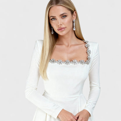 Evelyn™ | Robe de soirée élégante en paillettes