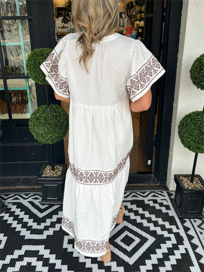 Hanna - Robe Boho Élégante