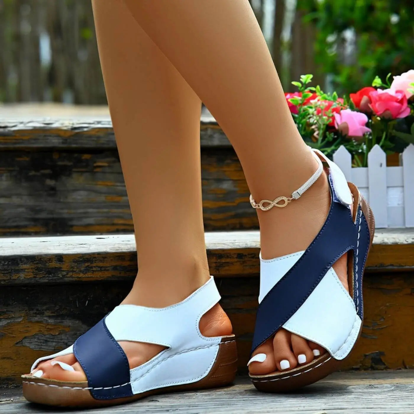 Nicole™ – Sandales orthopédiques à bout ouvert