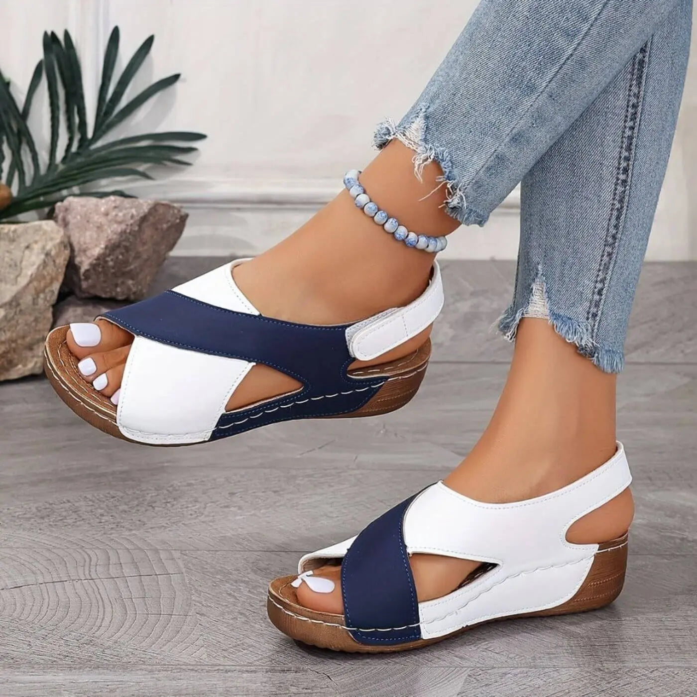 Nicole™ – Sandales orthopédiques à bout ouvert