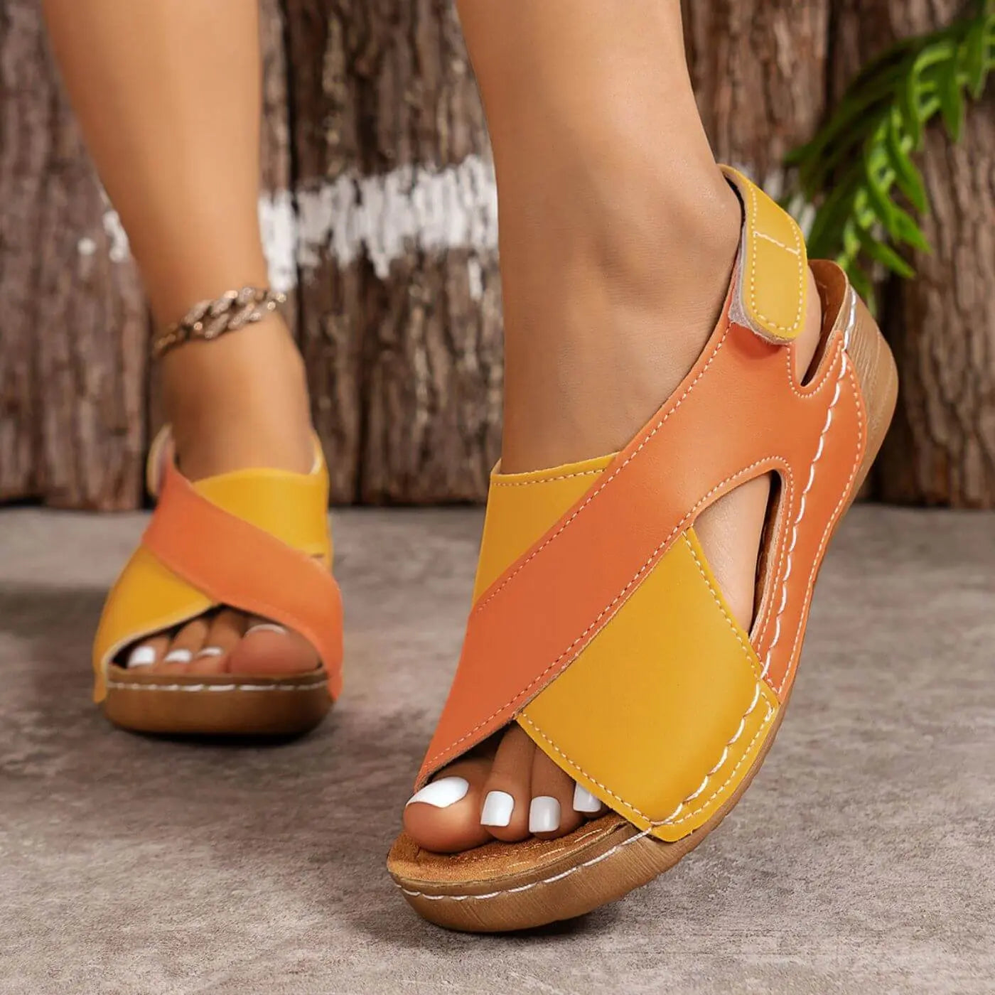 Nicole™ – Sandales orthopédiques à bout ouvert