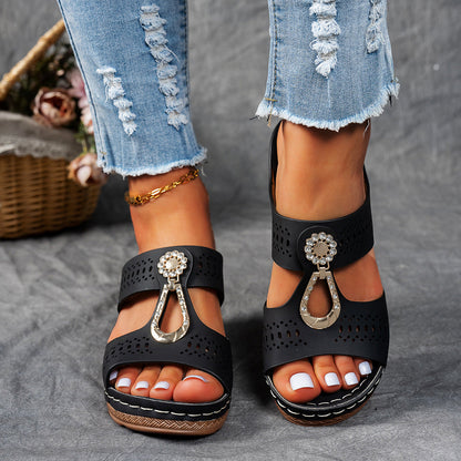 Isabella™ | Sandales de confort orthopédique à talons hauts