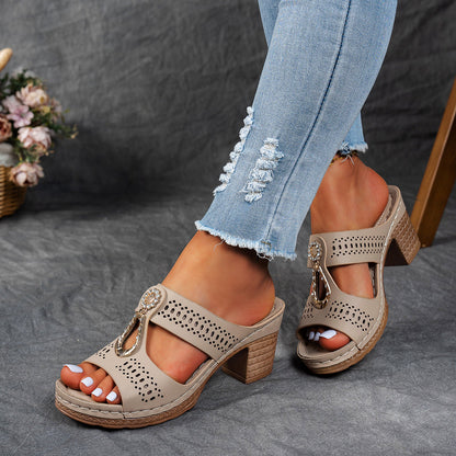 Isabella™ | Sandales de confort orthopédique à talons hauts