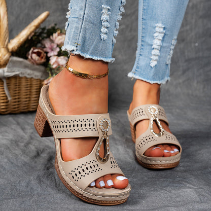 Isabella™ | Sandales de confort orthopédique à talons hauts