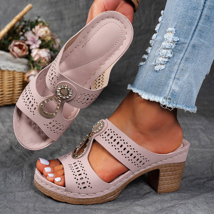 Isabella™ | Sandales de confort orthopédique à talons hauts