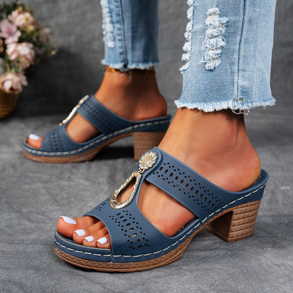 Isabella™ | Sandales de confort orthopédique à talons hauts