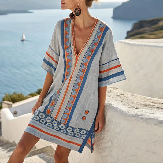 Gwen Élégante - Robe Maxi Flottante pour Toutes les Occasions