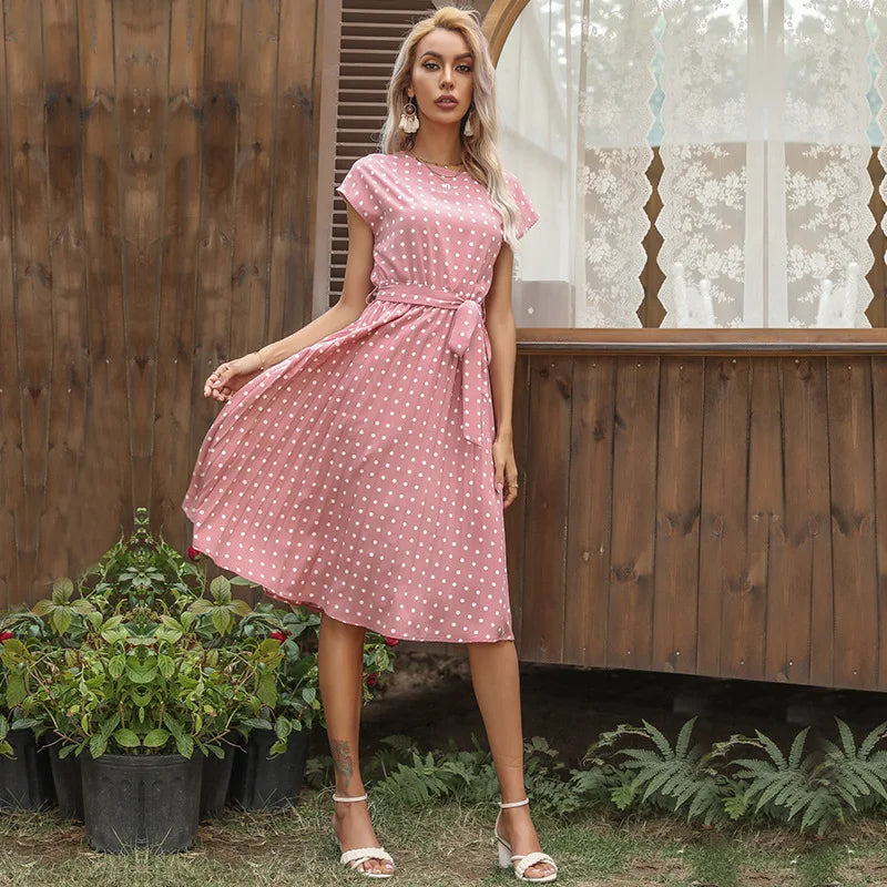 Beth - Robe Polka Bloom