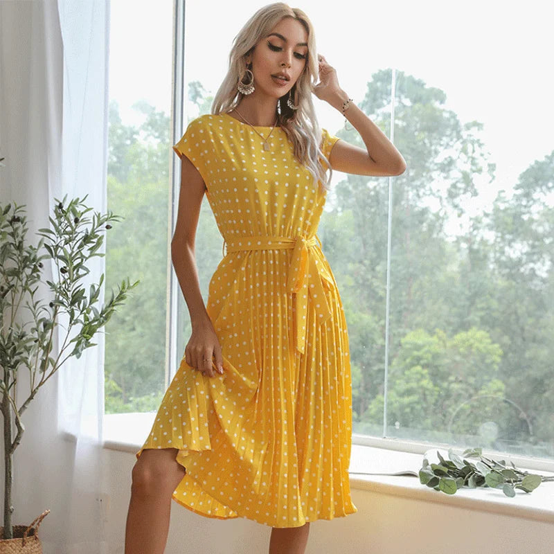 Beth - Robe Polka Bloom