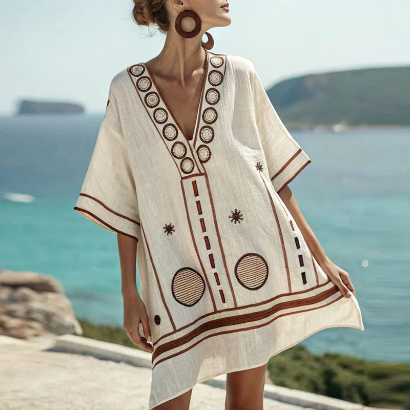 Gwen - Robe de Plage Élégante et Confortable pour les Jours Chauds